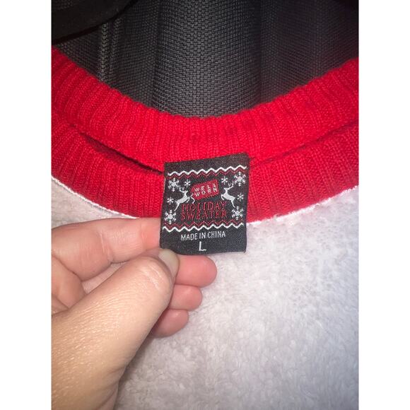 Ugly Christmas Sweater Xmas Size Large - Picture 2 of 3